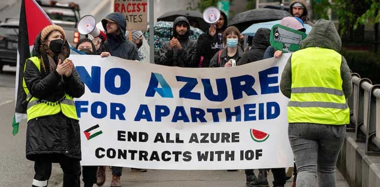 Microsoft fires four workers for on-site protests over company's ties to Israel