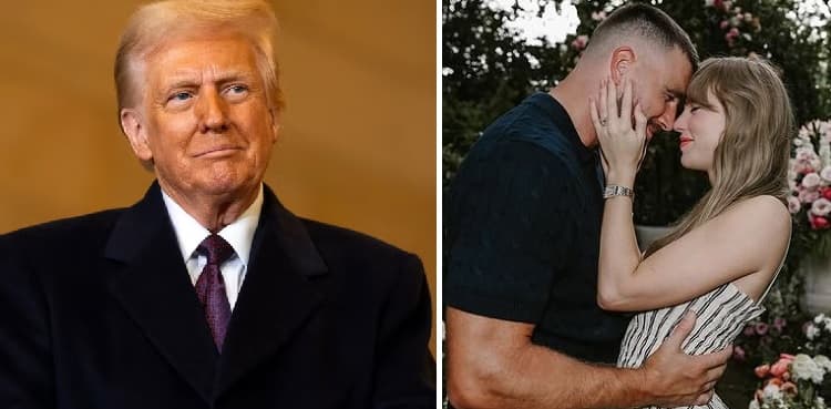 Donald Trump reacts to Taylor Swift's engagement with Travis Kelce