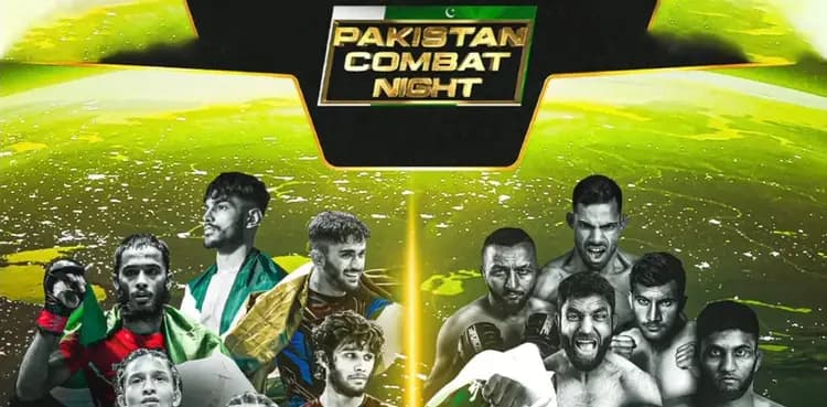 Pakistan Combat Night 2025: Three-day MMA event kicks off in Lahore