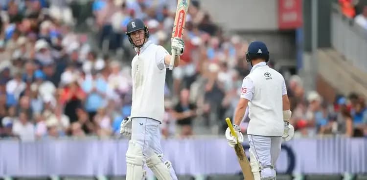 Crawley, Duckett set new England record against India in final Test
