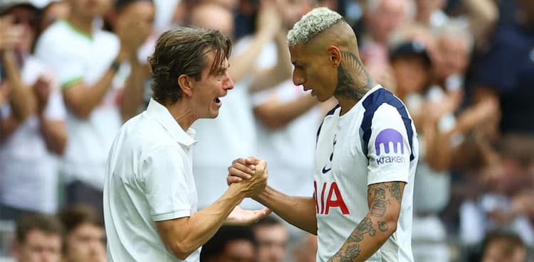 Tottenham need to use 'exceptional' Richarlison smartly, says Frank