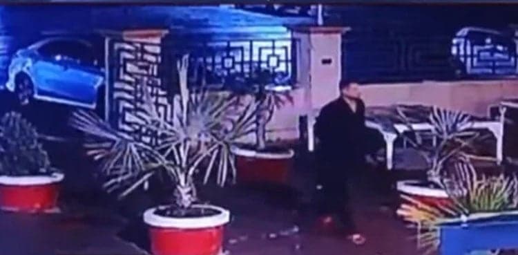 Khawar Hussain: CCTV shows moments before death of journalist