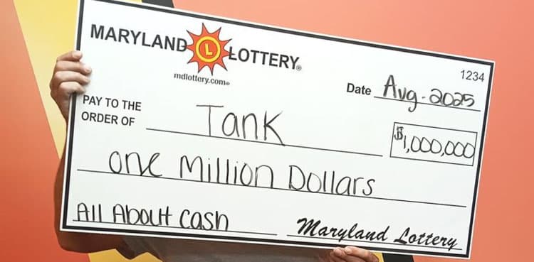 Maryland man wins $1 million after clerk chooses ticket