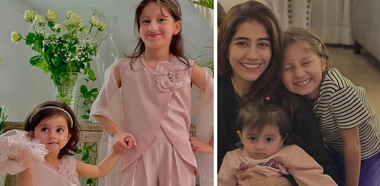 Syra Yousuf reflects on daughter Nooreh's bond with half sister Zahra
