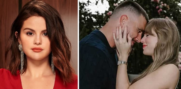 Selena Gomez reacts to bestie Taylor Swift's engagement with Travis Kelce