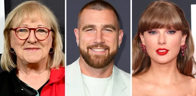 Travis Kelce draws comparison between Taylor Swift, mom Donna