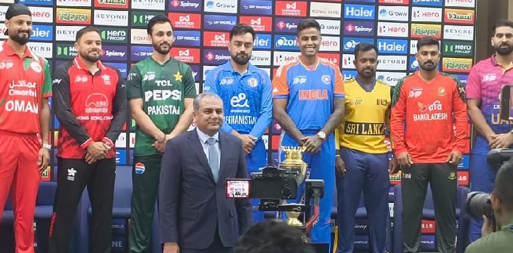 Asia Cup trophy unveiled in Dubai