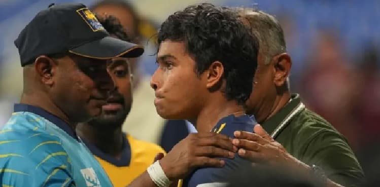 Asia Cup: Dunith Wellalage returns home after father’s passing