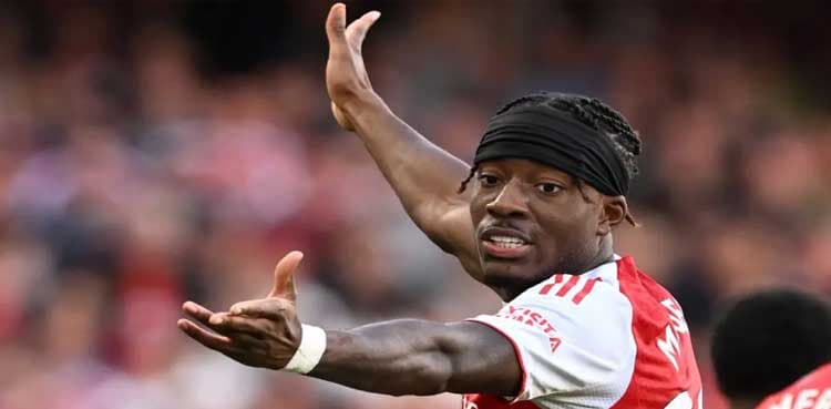 Arsenal's Madueke sidelined for 'a few weeks' due to knee injury, Arteta says