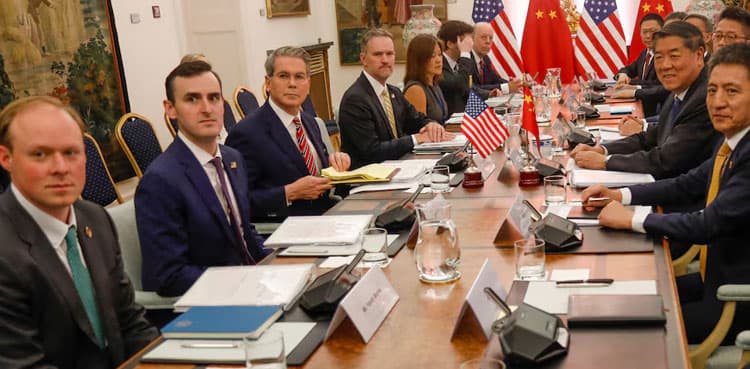 US, China end first day of talks in Spain on trade, TikTok deadline