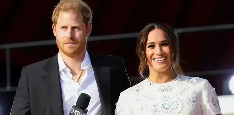 Prince Harry reacts after Meghan Markle breaks rule about Archie, Lilibet