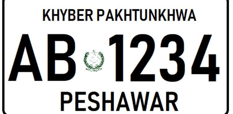 KP launches new vehicle registration, number plate system