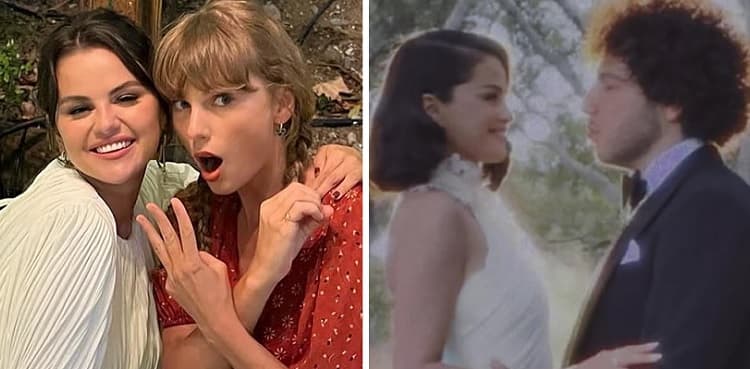 Taylor Swift gives heartfelt speech for BFF Selena Gomez at wedding with Benny Blanco