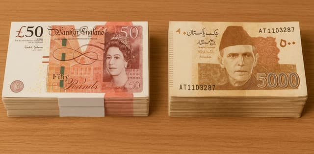 UK Pound to Pakistani Rupee Today- May 18 2026