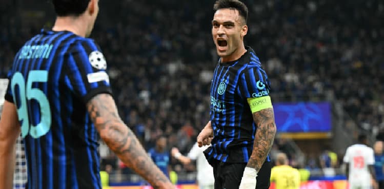 Dominant Inter sweep past Slavia Prague in Champions League