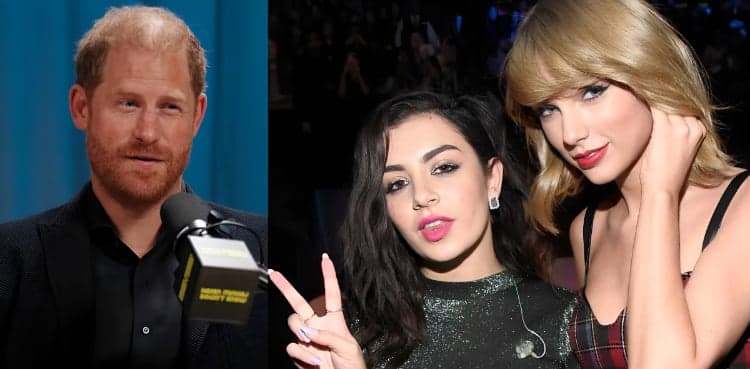 Prince Harry reacts to Taylor Swift, Charli XCX's dispute on podcast