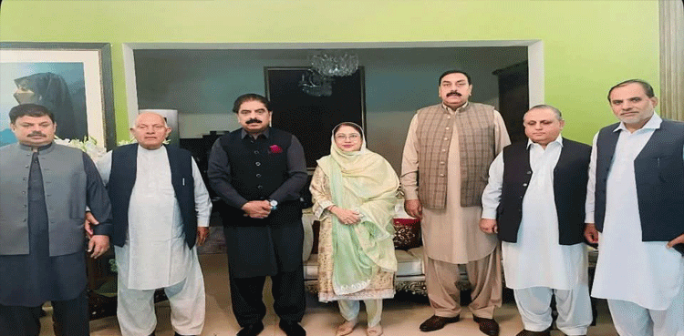 Faryal hosts dinner in honour of AJK forward bloc ahead of No-Confidence move