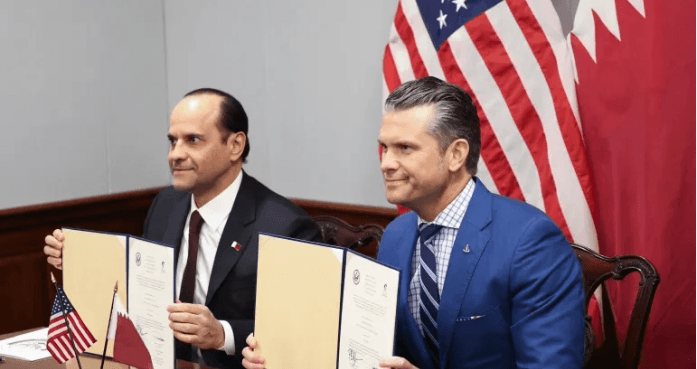 Hegseth announces deal for new Qatar air force facility in Idaho