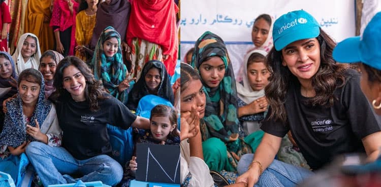 Saba Qamar marks one year as UNICEF ambassador with powerful message