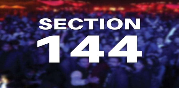 Section 144 imposed in Rawalpindi, Adiala Jail declared red zone