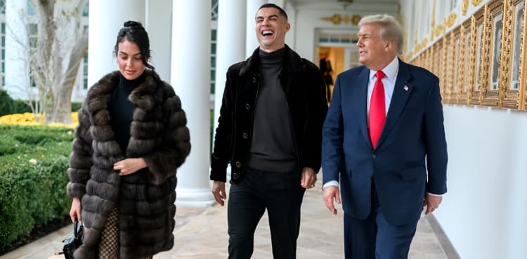 White House calls Donald Trump and Cristiano Ronaldo 'Two GOATS' 