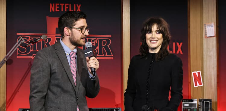 Winona Ryder tears up at Stranger Things 5 premiere