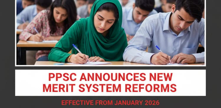 PPSC unveils major merit system reforms effective from January 2026