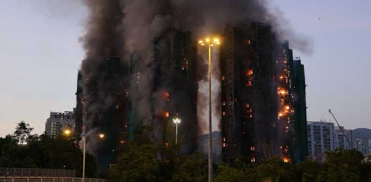 Hong Kong arrests more suspects in fire probe as death toll hits 151