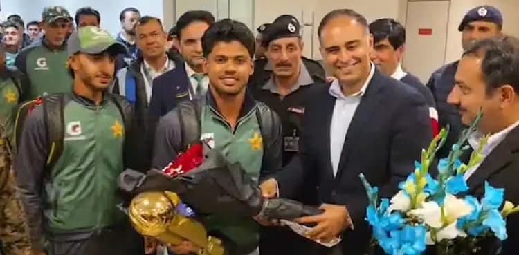 Watch: Asia Cup winning Pakistan U19 team receives grand welcome