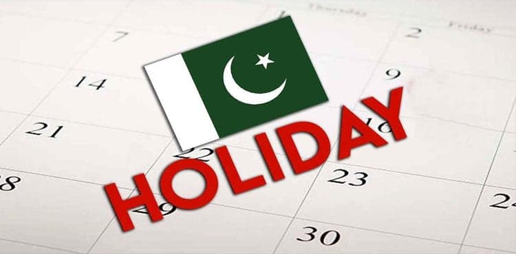 Eid ul Fitr holidays announced in Pakistan