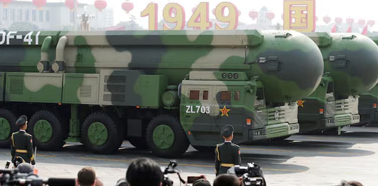 China likely loaded more than 100 ICBMs in silo fields, Pentagon report says