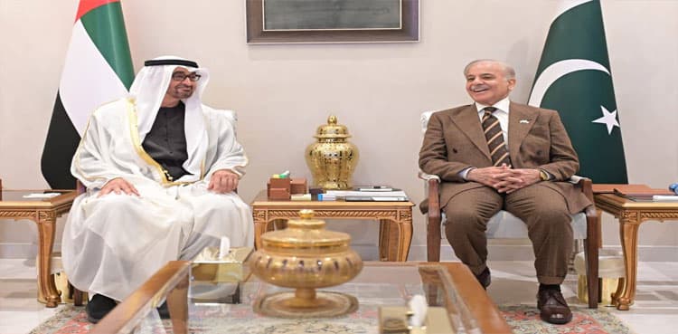 PM highlights strengthening Pakistan–UAE ties after Sheikh Mohamed’s visit