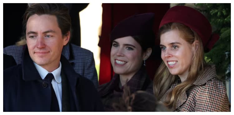 Daughters of King Charles' brother Andrew join royals for Christmas service