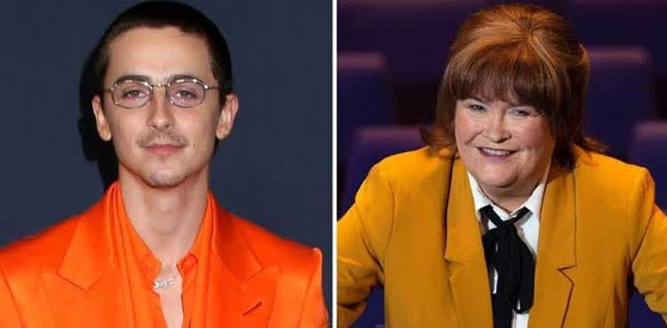 Timothée Chalamet sparks speculations after calling Susan Boyle his 'favorite Briton'