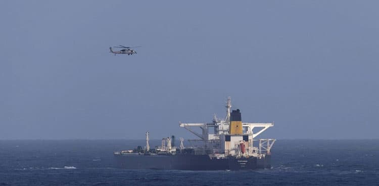 US intercepts oil tanker off Venezuelan coast, officials say