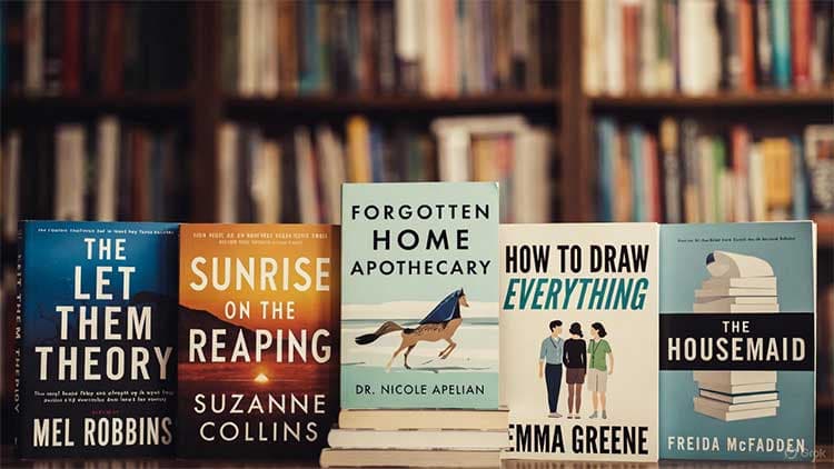 Top 5 Best-Selling Books of 2025