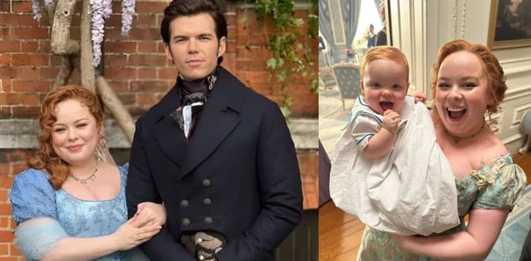 'Bridgerton' family grows as Colin and Penelope welcome first child