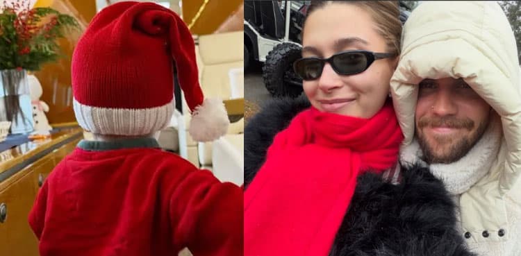 Justin Bieber, Hailey’s cute Christmas snaps with son melt fans’ hearts