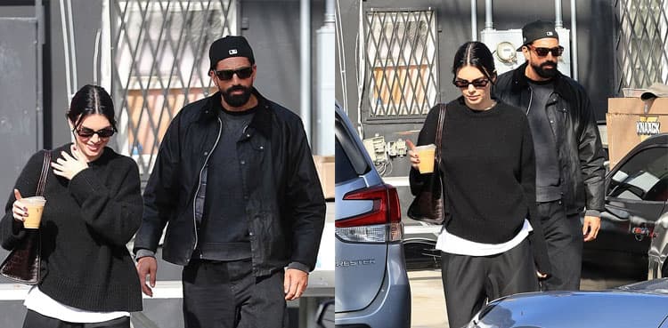 Kendall Jenner enjoys coffee outing with Ben Gorham in Los Angeles