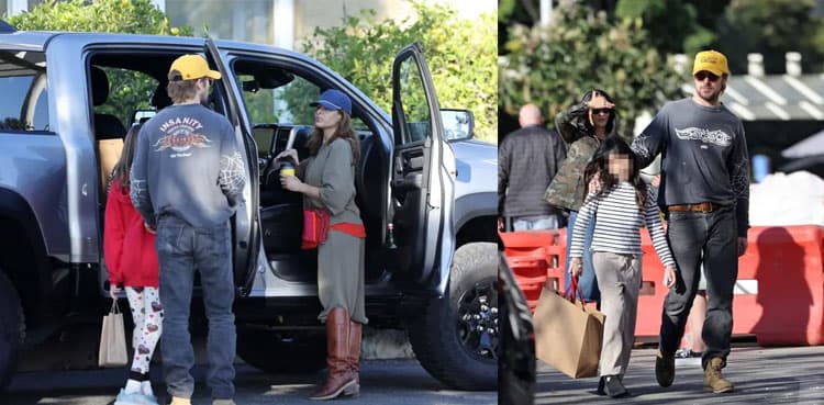 Ryan Gosling, Eva Mendes take daughters for outing in Montecito