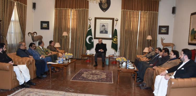Balochistan governor briefs PM Shehbaz on development projects