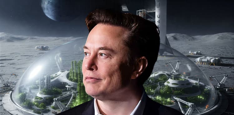 Elon Musk shares SpaceX’s plan to land on moon