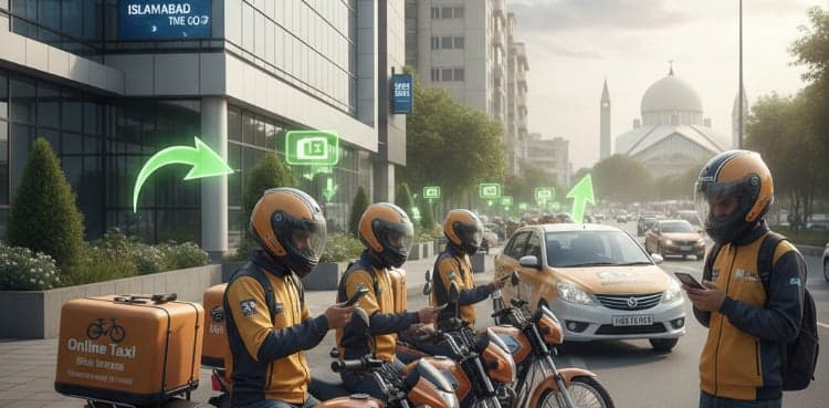 Online taxi, bike services get new orders in Islamabad