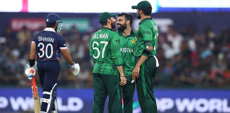 Pak vs USA: Pakistan Clinch 32-Run Victory Over USA in Colombo
