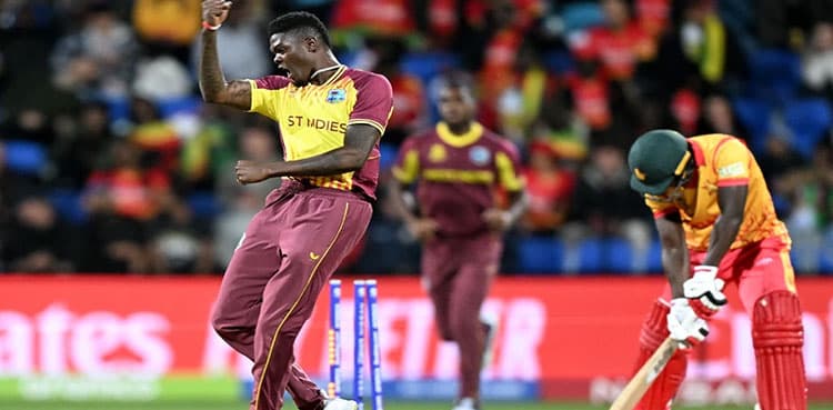 WI vs ZIM: West Indies thrash Zimbabwe at T20 World Cup after piling up 254-6