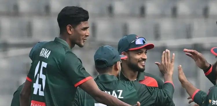 Rana stars as Pakistan out for 114 in Bangladesh ODI