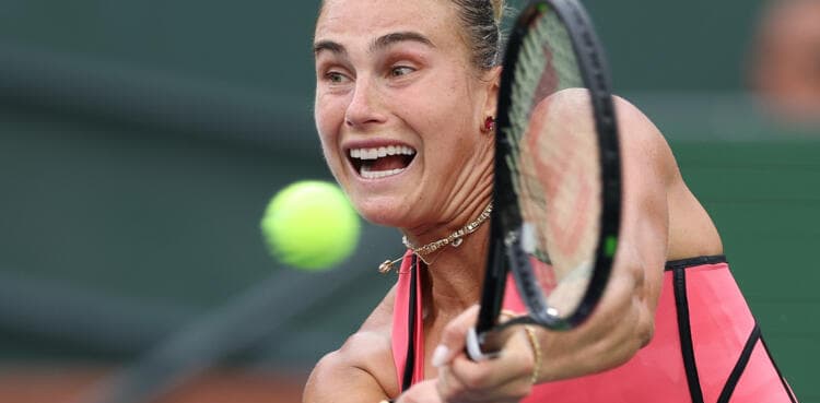 Sabalenka downs Noskova to set Indian Wells title rematch with Rybakina