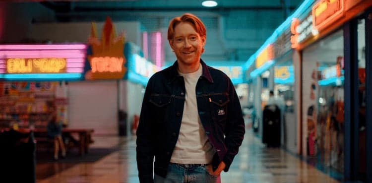 Domhnall Gleeson stars in Taylor Swift’s opalite video