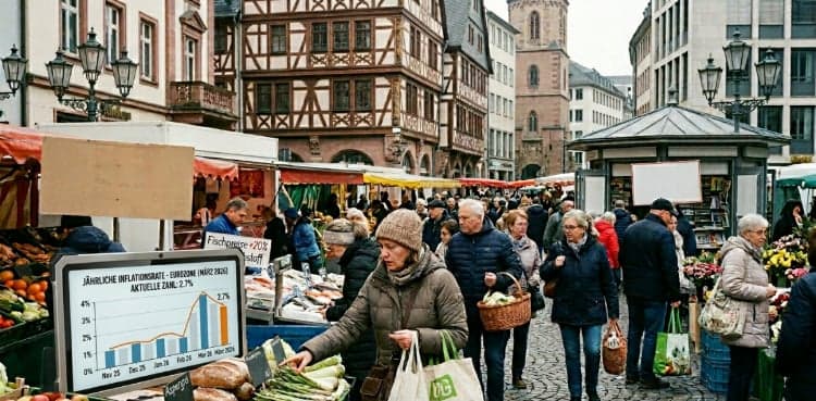German inflation soars to 2.7% in March as Iran war drives up prices