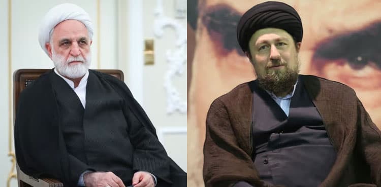 Khamenei named Mohseni-Eje’i, Hassan Khomeini as preferred successors before assassination